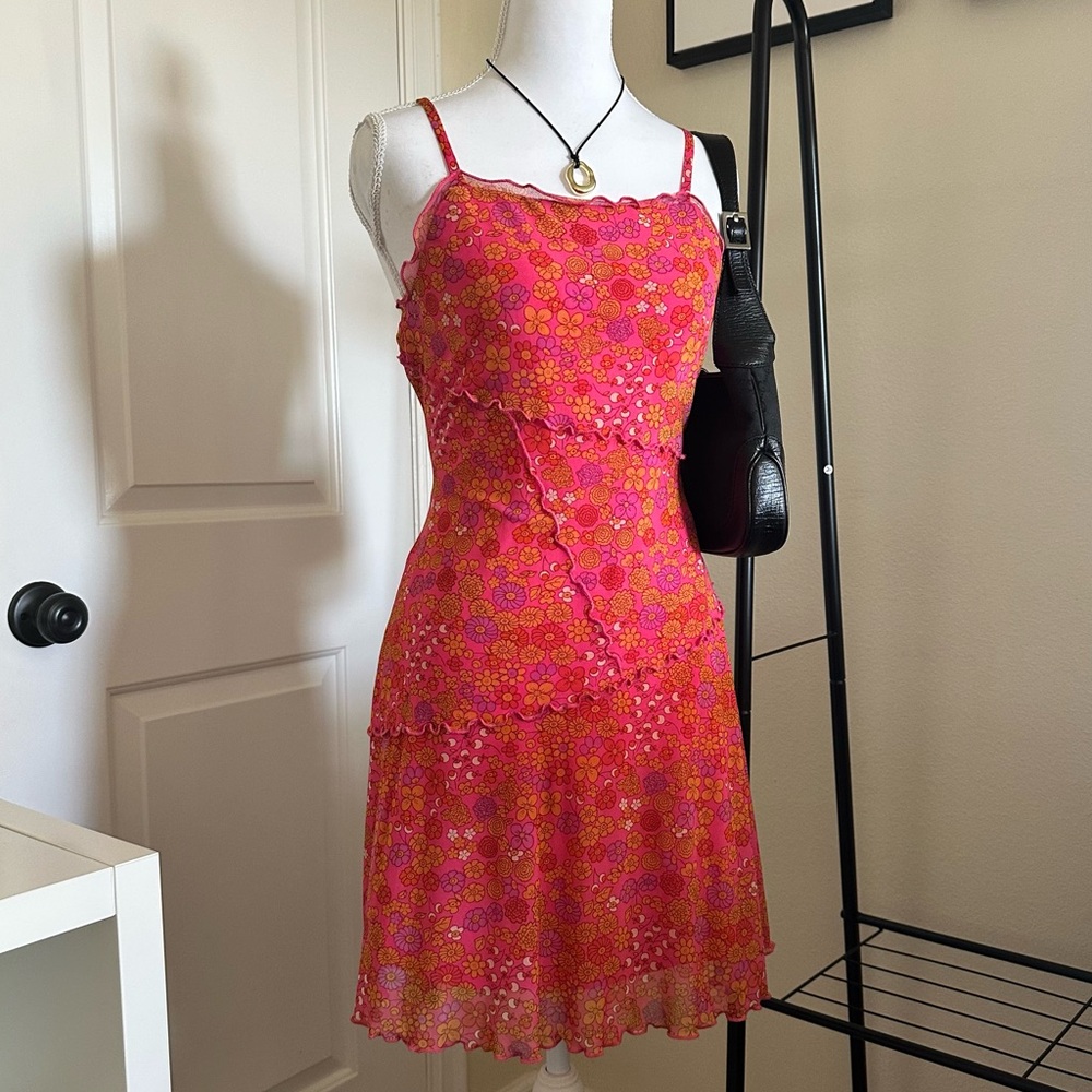 Wild Fable Pink Floral Dress